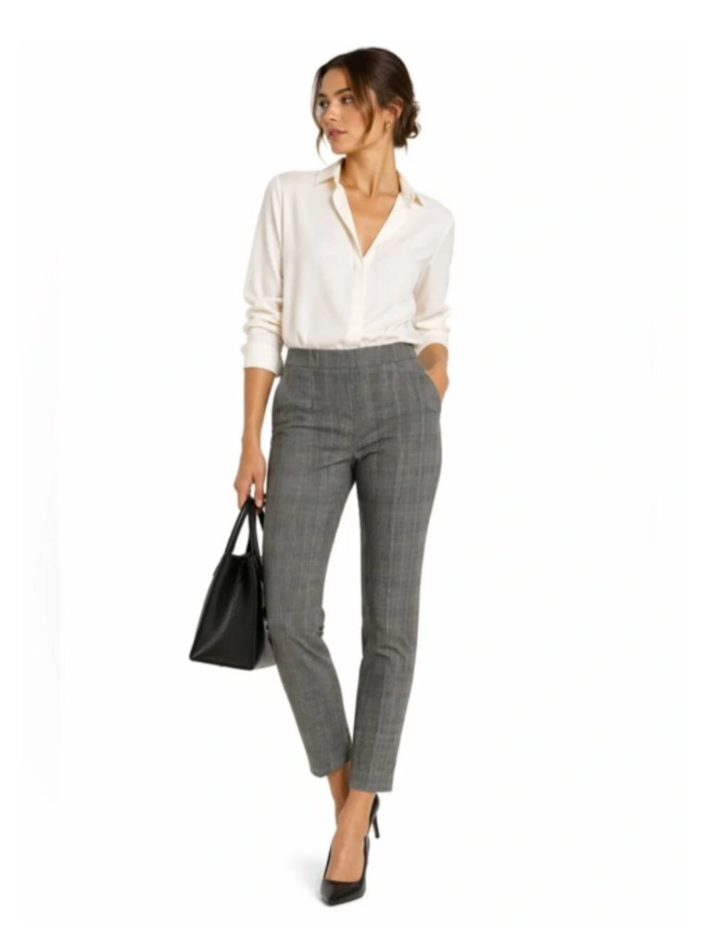 rag & bone Simone Glen Plaid Pants Size 4